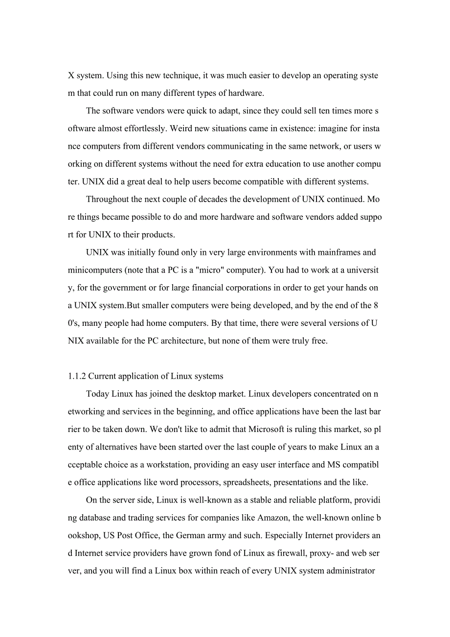 关于linux的介绍-外文翻译_第2页