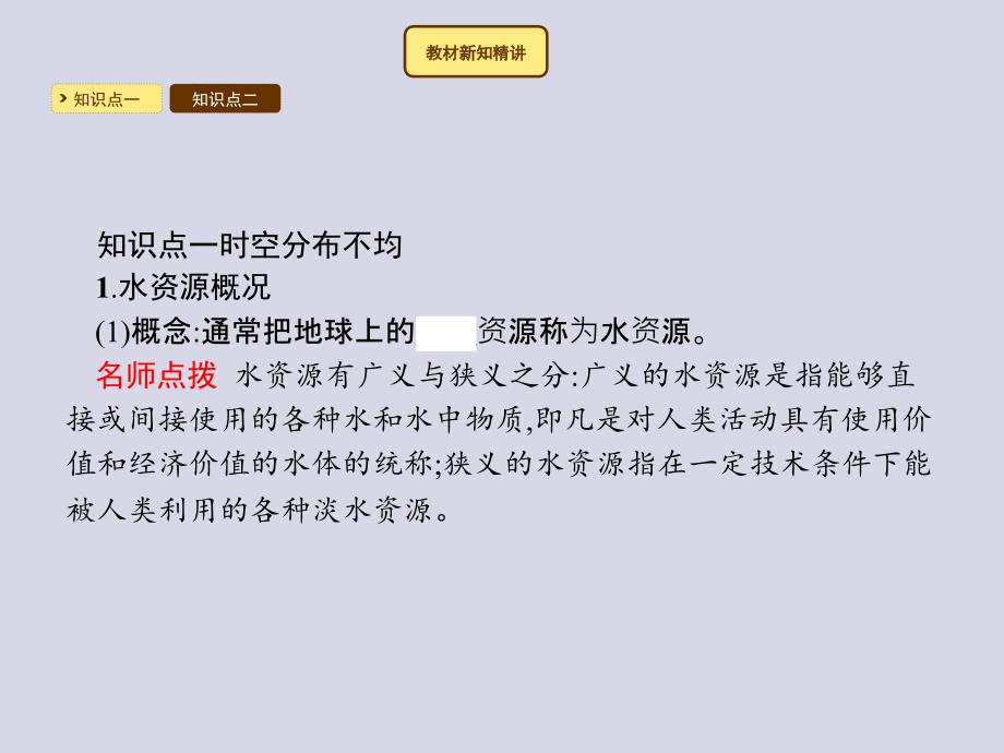 八年级地理（人教版）上册 同步课件：3.3 水资源_第2页