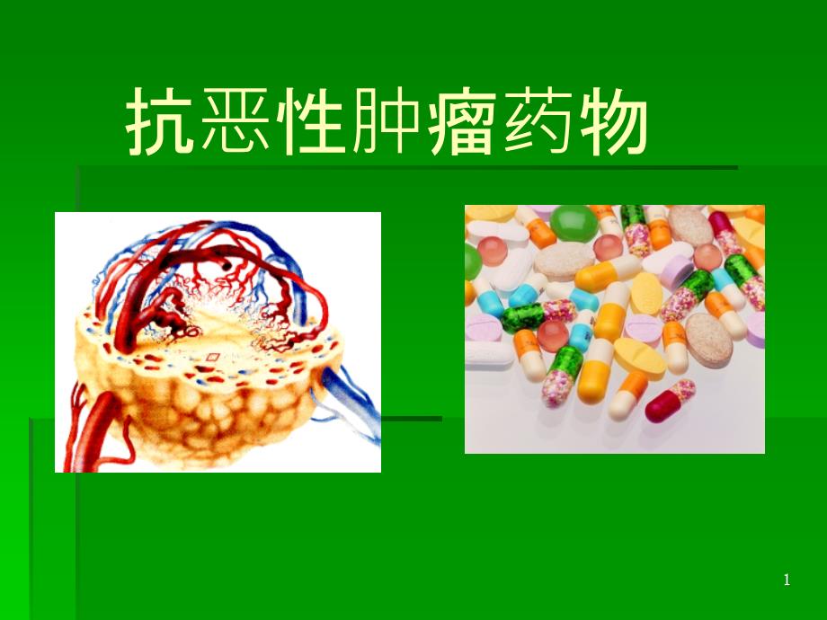 课件：抗恶性肿瘤_第1页