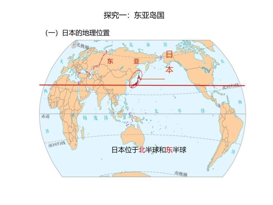 湘教版七年级地理下册课件：8.1.1日本_第5页