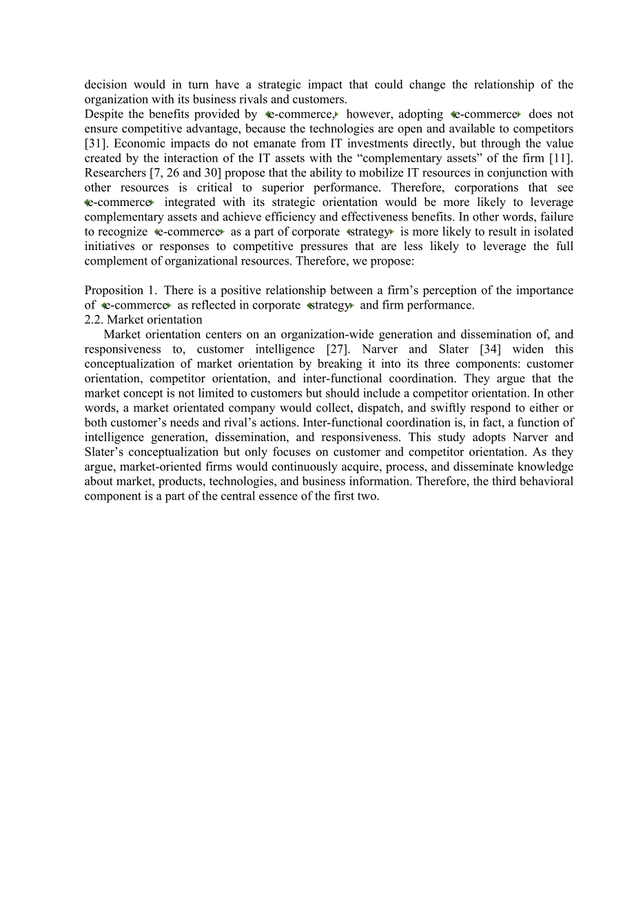 毕业论文外文翻译-电子商务和企业战略一个管理的角度看问题_第3页