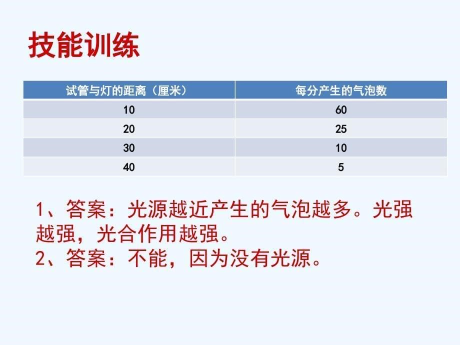 山东省泰安市岱岳区七年级生物《绿色植物与生物圈的碳—氧平衡》课件_第5页