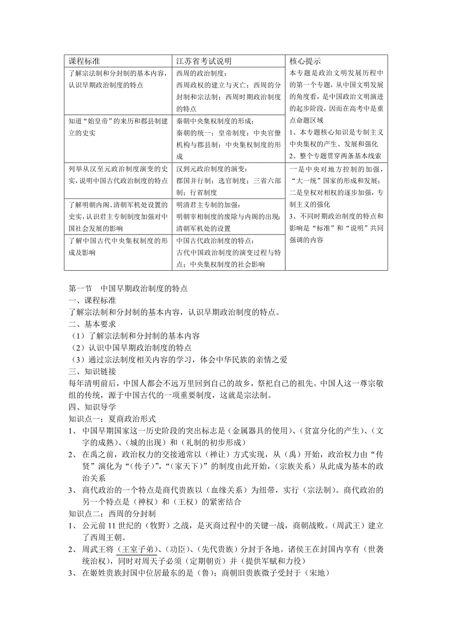 历史必修一专题一_第1页