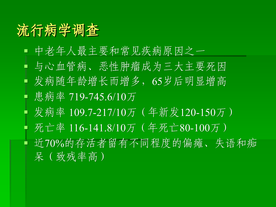 课件：出血性脑血管疾病的诊断与治疗_第3页