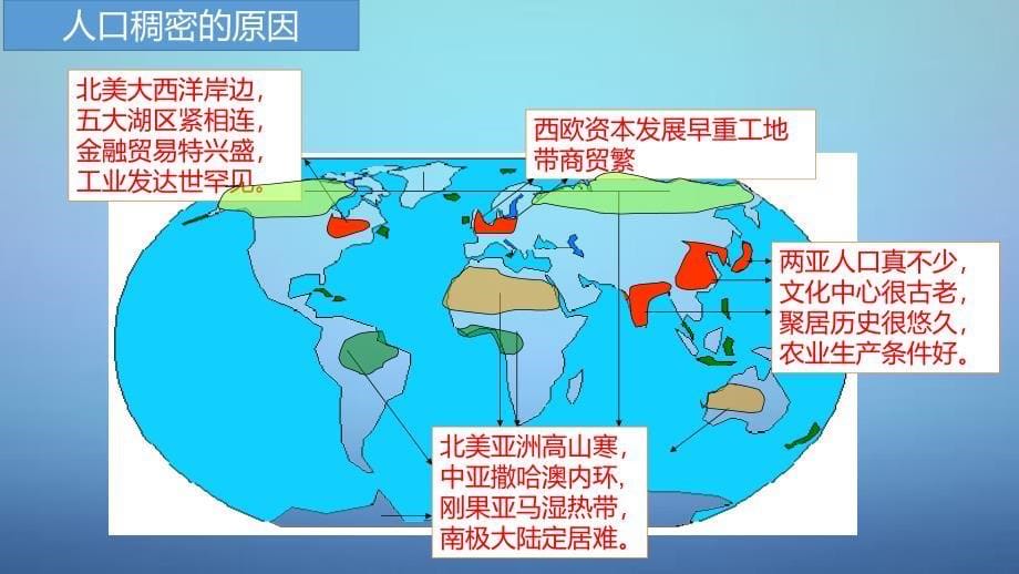 2016版高考地理一轮复习第一单元第3讲人口分布与人口合理容量课件鲁教版必修_第5页