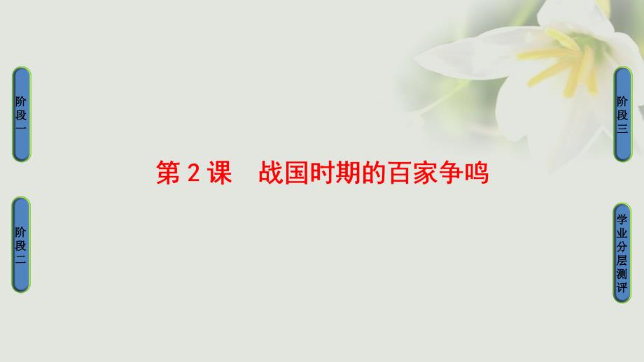 2017-2018学年高中历史第1单元中国古代思想宝库第2课战国时期的百家争鸣课件岳麓版必修_第1页