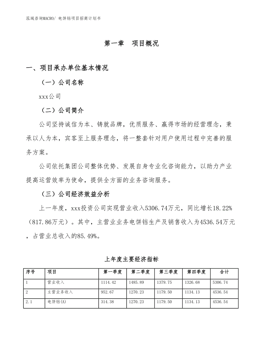 电饼铛项目招商计划书_第4页