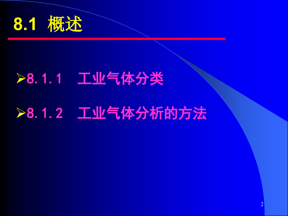 工业分析技术 第八章 气体分析_第2页