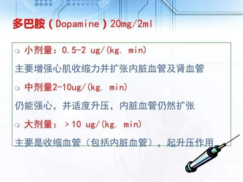 课件：icu常用药物应用_第5页