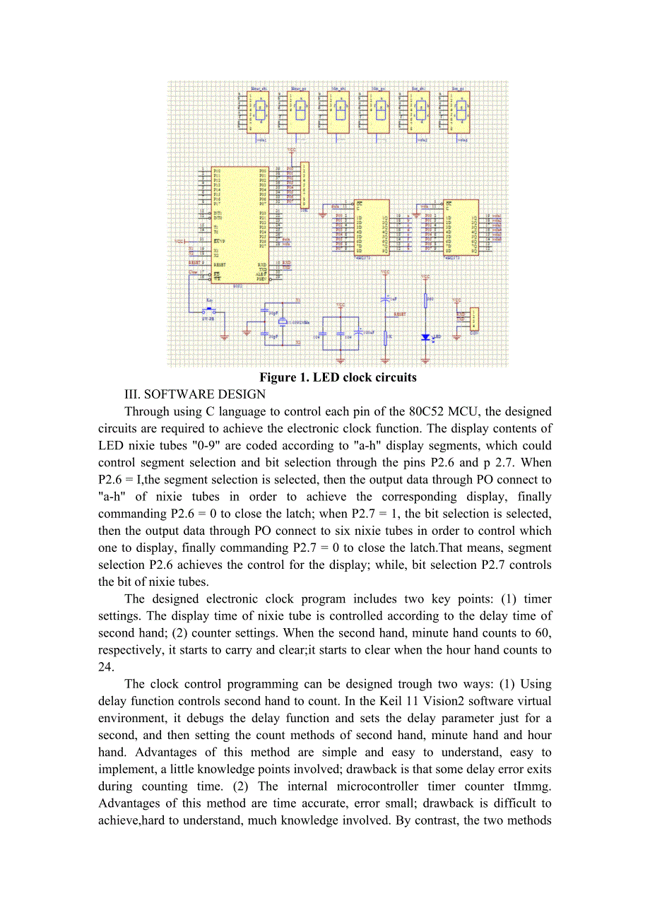 基于proteus的led时钟电路设计和仿真外文翻译_第2页