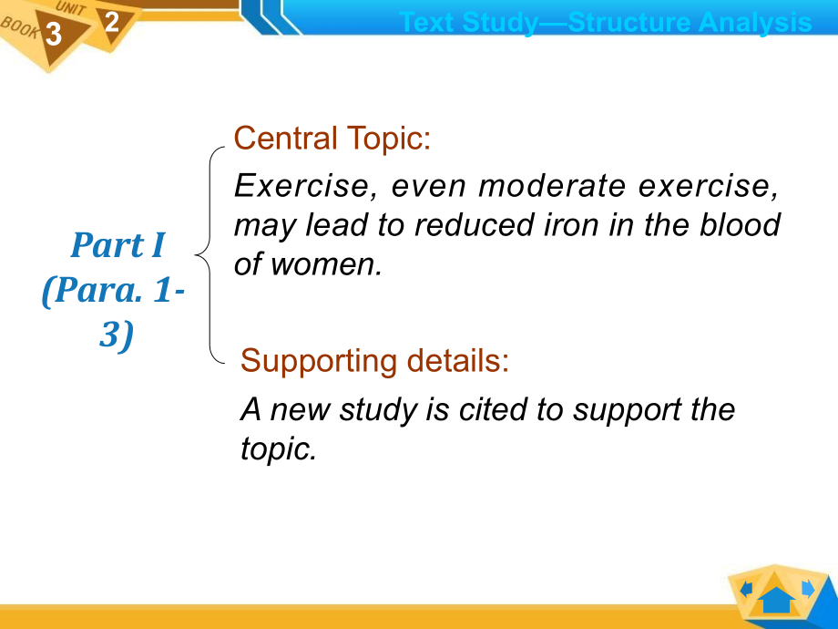 新视野大学英语读写教程（第二版）第三册  unit 2   section a  iron and the effects of exercise_第4页