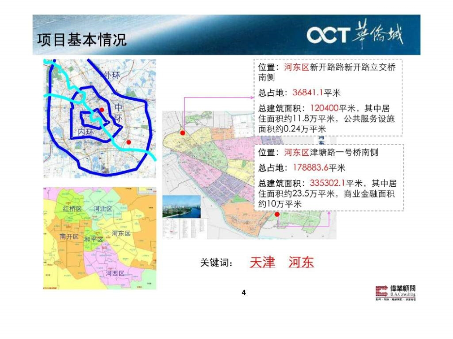 伟业顾问-华侨城天津项目土地价值分析报_第4页