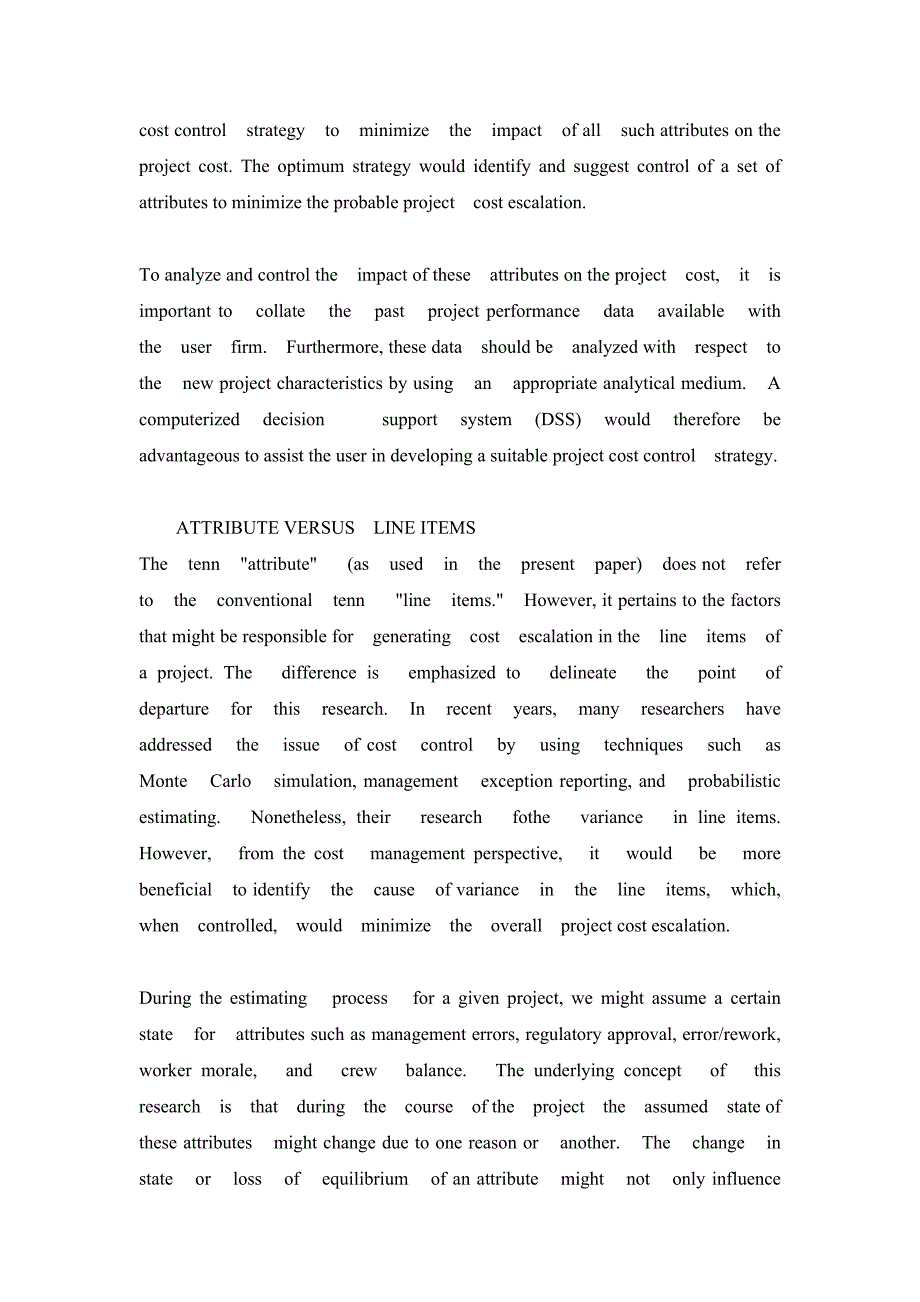 成本管理计划支持系统——工程造价控制策划和规划的新范例-毕业设计外文翻译_第3页