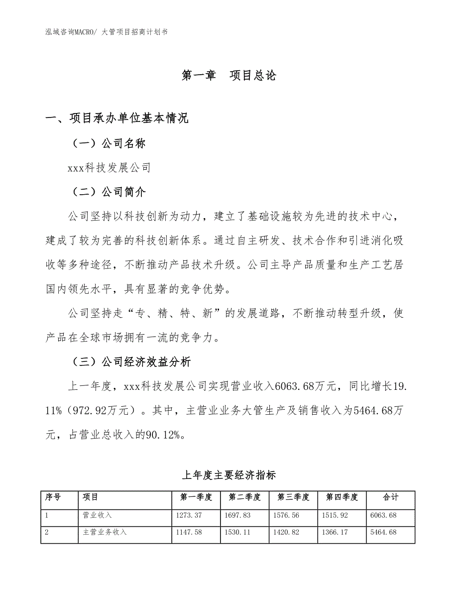 大管项目招商计划书_第4页