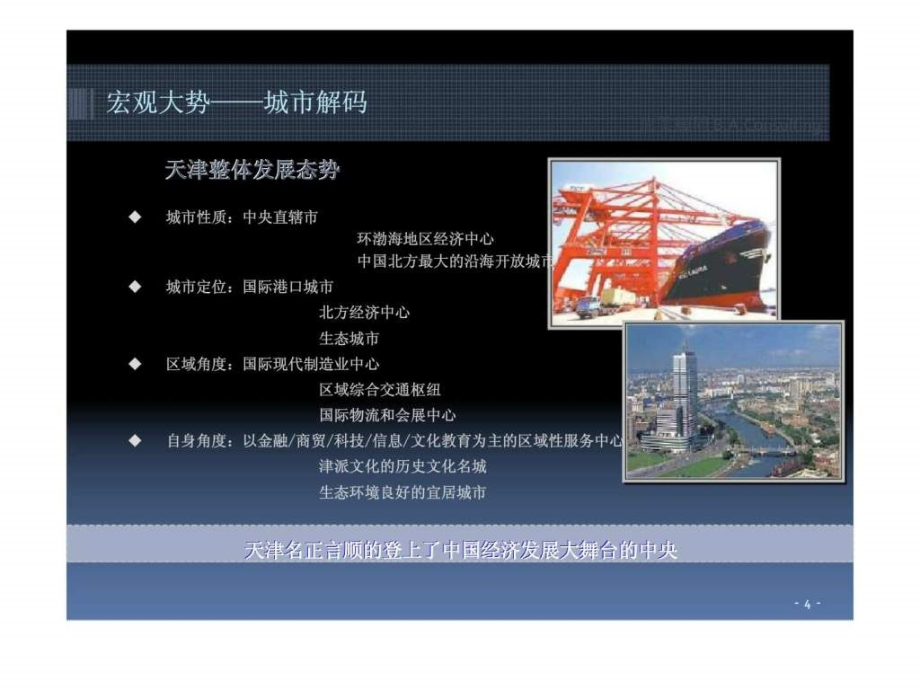 伟业顾问：天津市津滨滨海国际项目营销策划初案_第4页