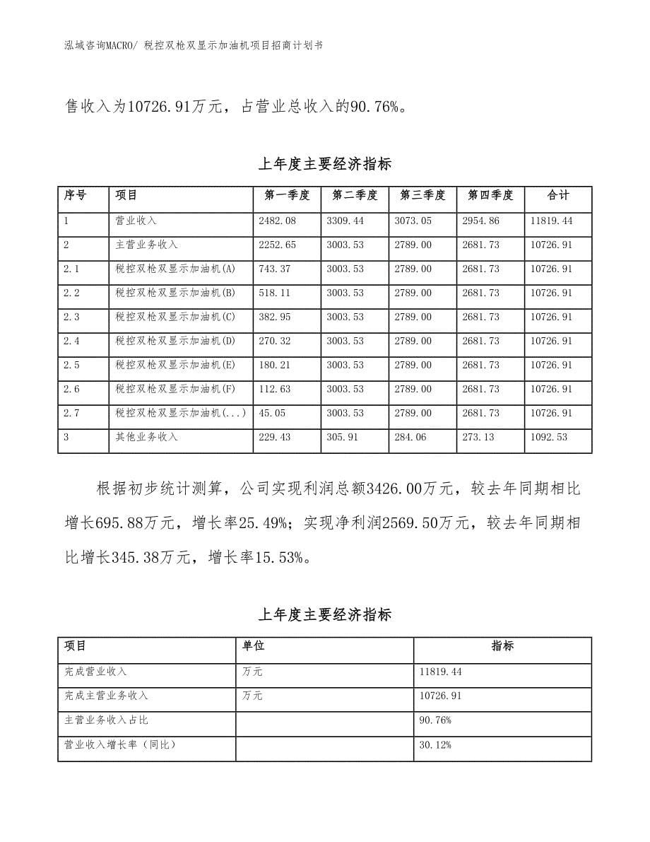 税控双枪双显示加油机项目招商计划书_第5页