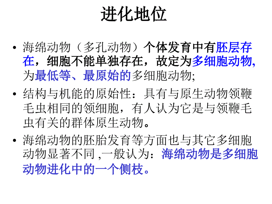 动物生物学海绵动物门1_第2页