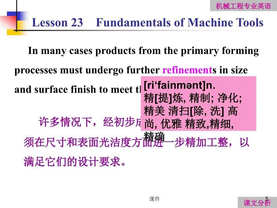 机械工程专业英语课件--l1_第5页