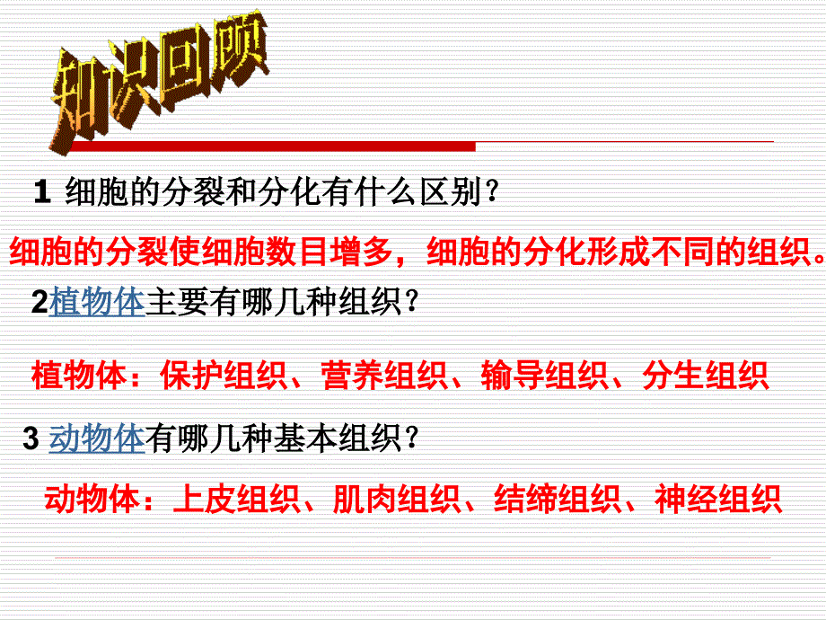 生物体的器官系统ppt课件_第1页