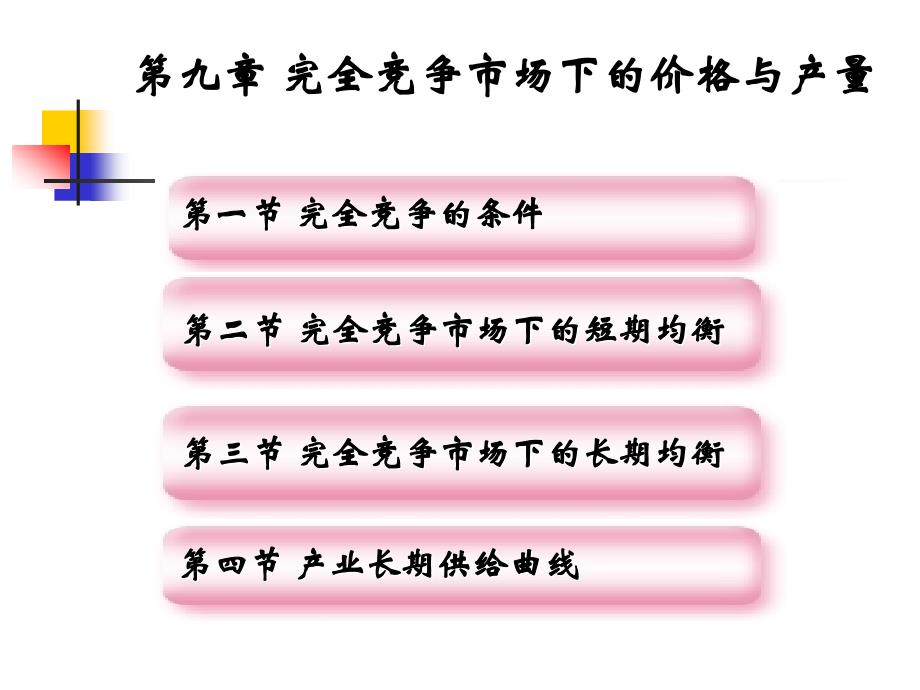 完全竞争市场下的价格和产量微观经济学（朱善利_第2页