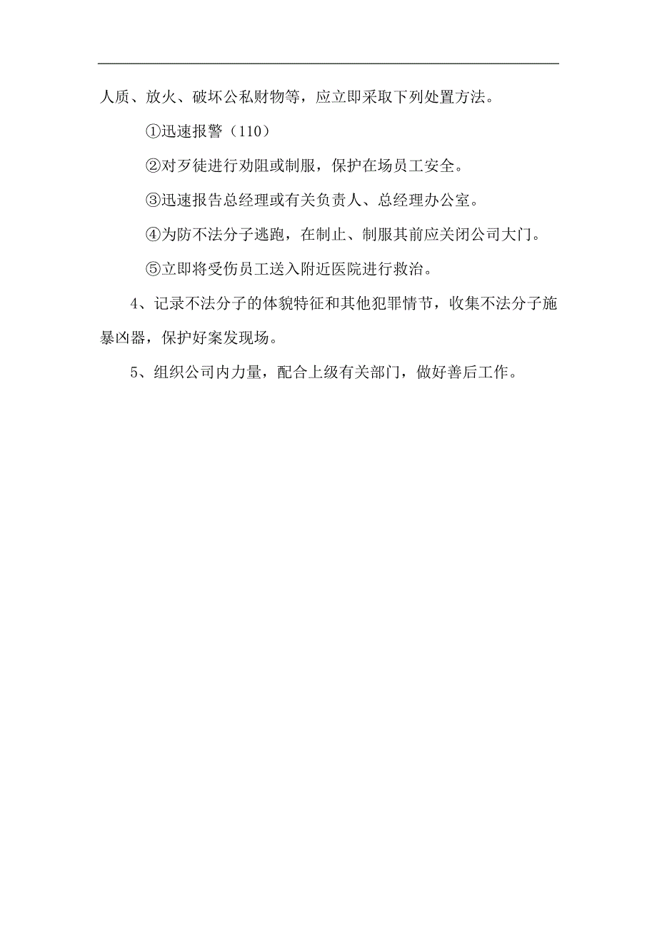 重大治安事 件应急预案_第2页