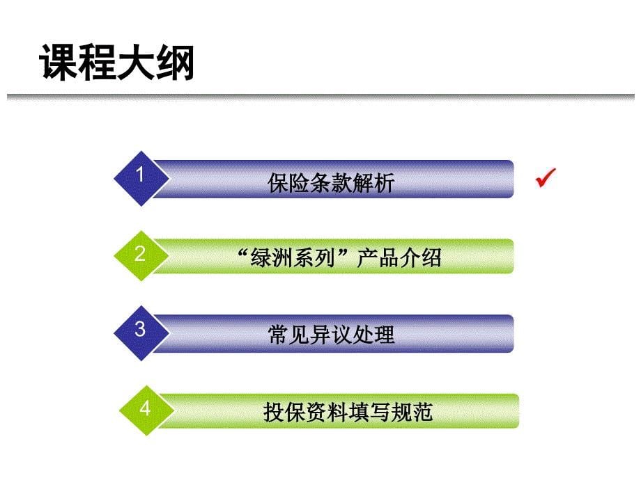 人寿保险公司团险培训课程系列--常见短险组合培训_第5页