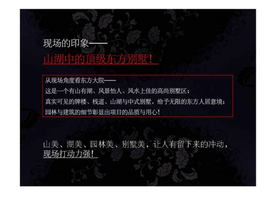 达观广告09年长沙金科东方大院营销策划案_第4页