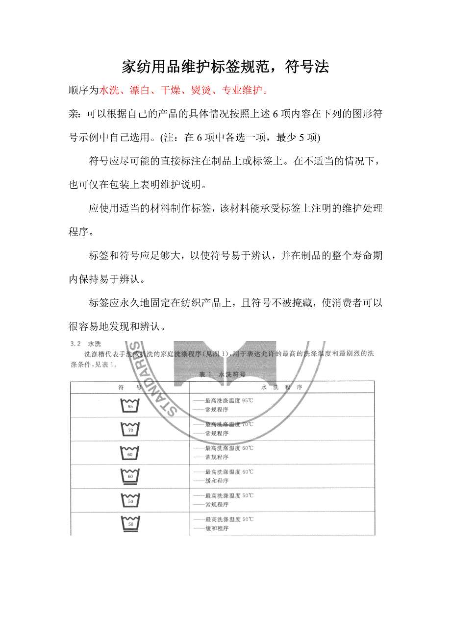 家纺用品维护标签规范 符号法 天猫家纺质检培训资料_第1页