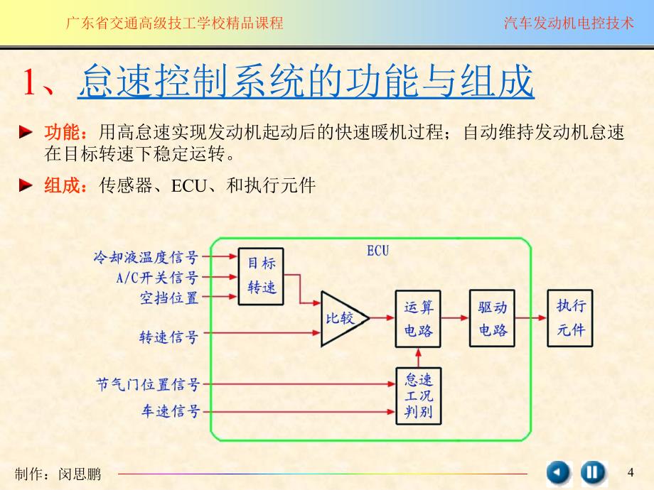 汽车电子与电气设备汽油机辅助控制系统_第4页