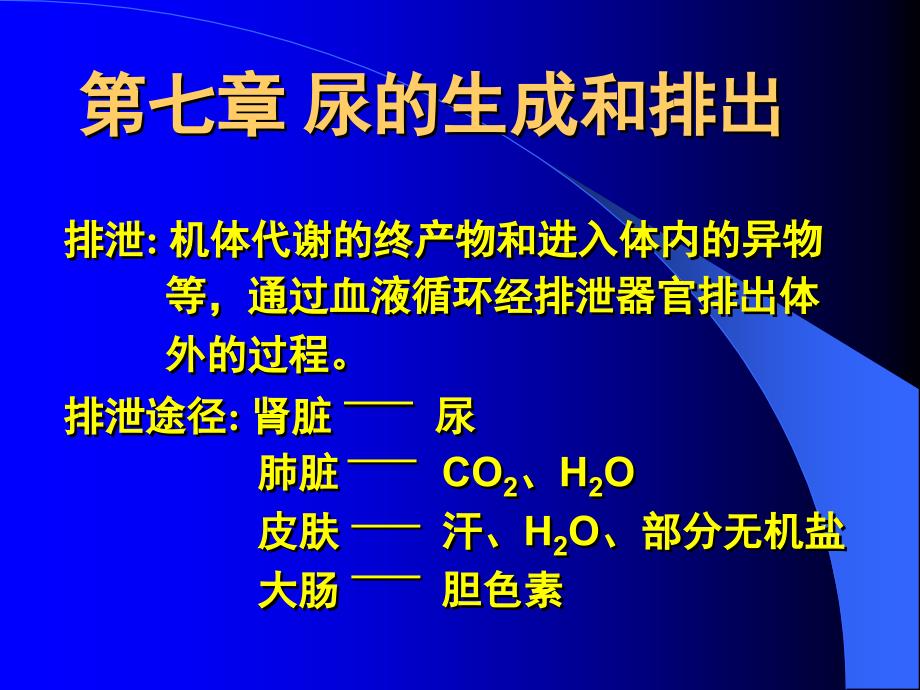 《尿的生成与排除》ppt课件_第1页