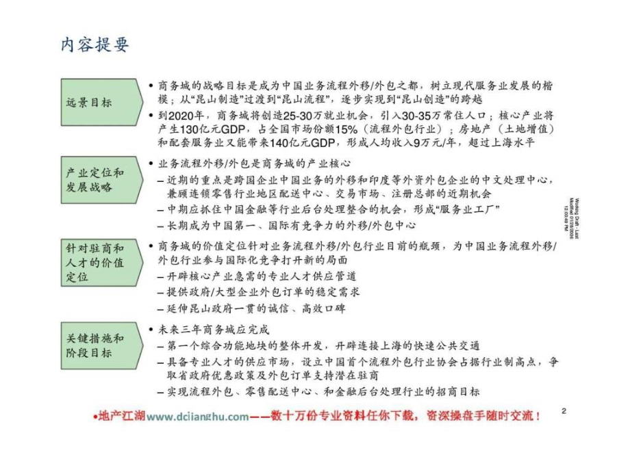 麦肯锡：江苏国际商务城-融入上海面向世界服务江苏建设长三角独具特色的现代服务业中心_第3页