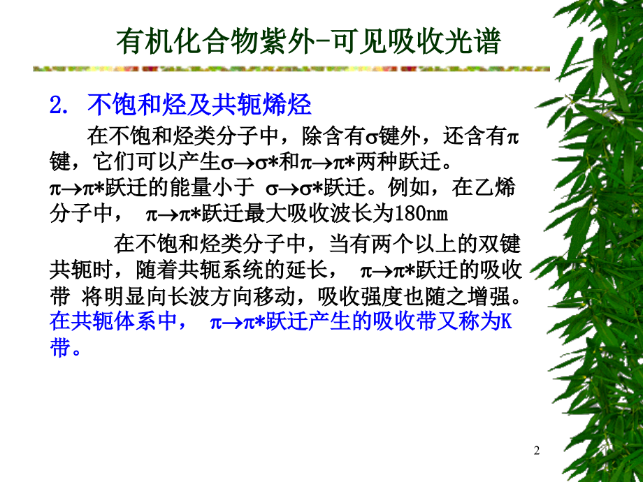 北京化工大学仪器分析第六章紫外可见应用_第2页