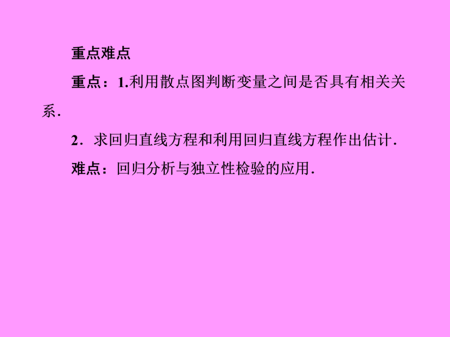 高考数学总复习10-3相关关系、回归分析与独立性检验课件新人教b_第4页