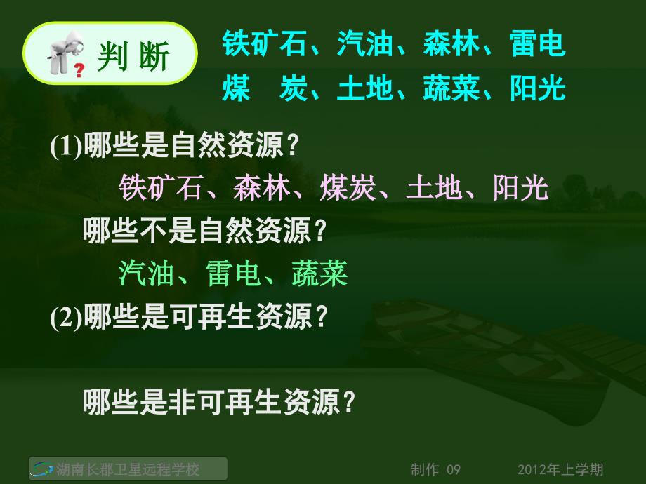 高一地理《第三节自然资源与人类活动》(_第3页