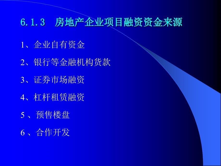 章房地产项目投融资1_第5页