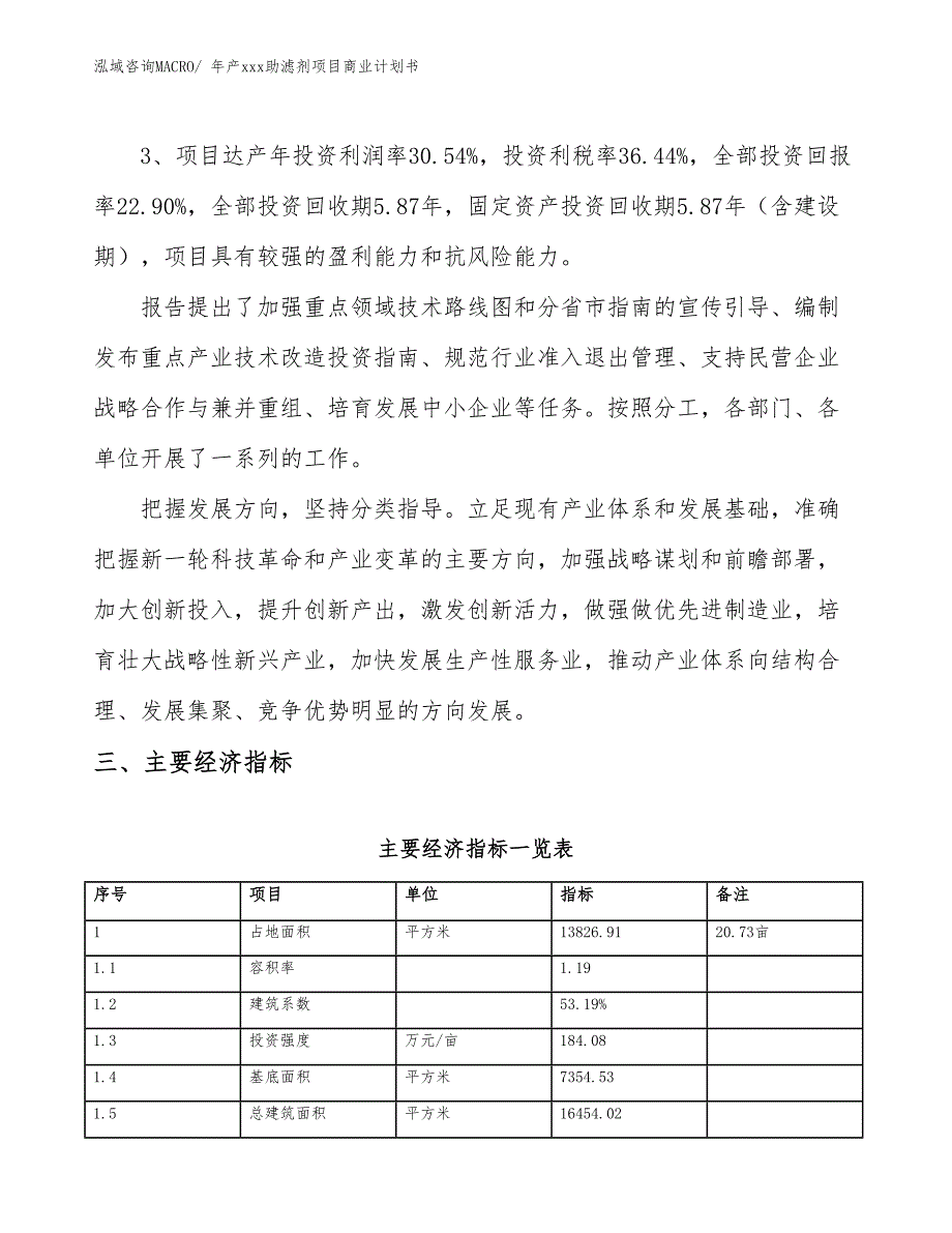 年产xxx助滤剂项目商业计划书_第4页