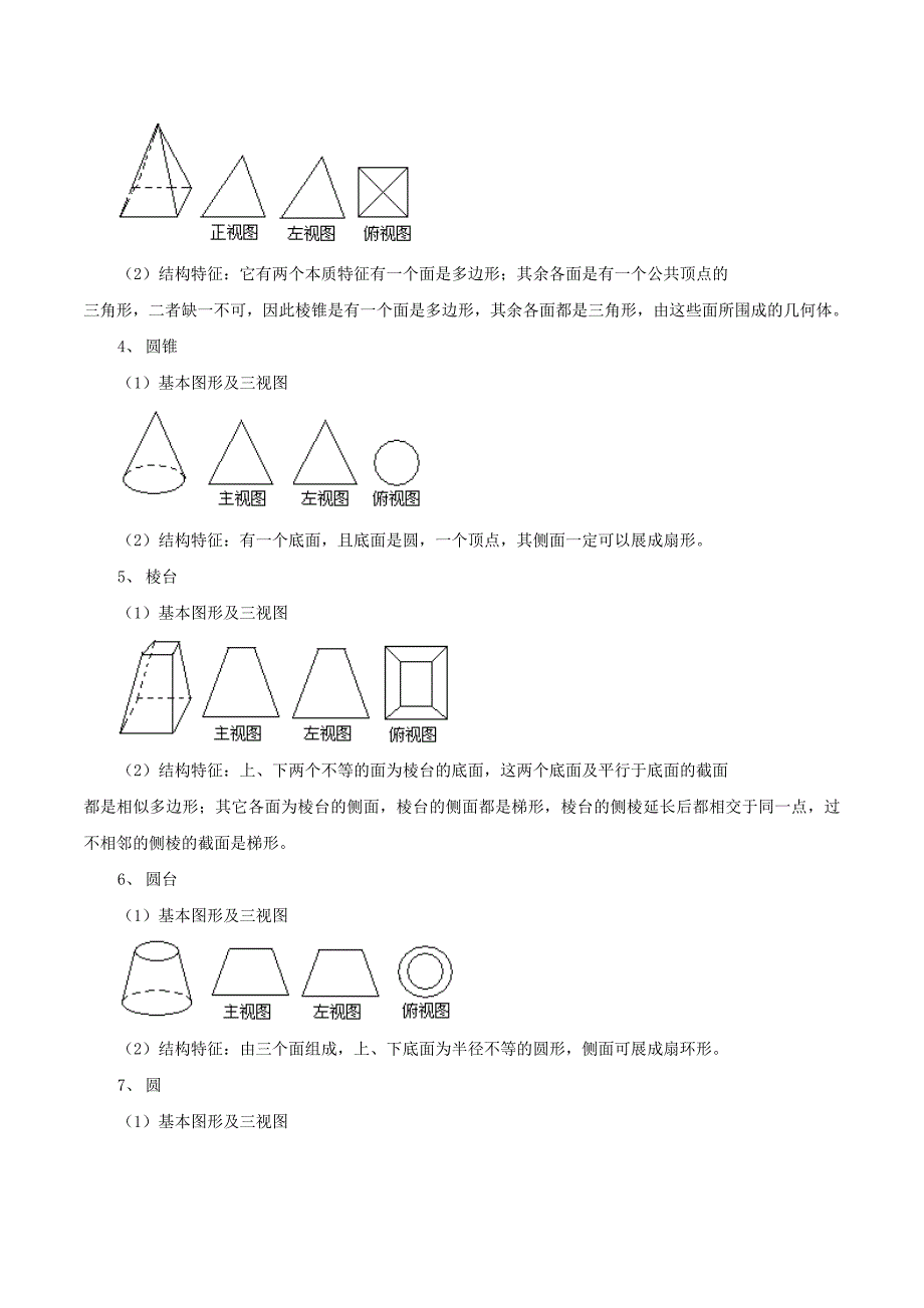 专题01 空间几何体的三视图（一）-2019年高考提升之数学考点讲解与真题分析（三） Word版含解析.doc_第2页