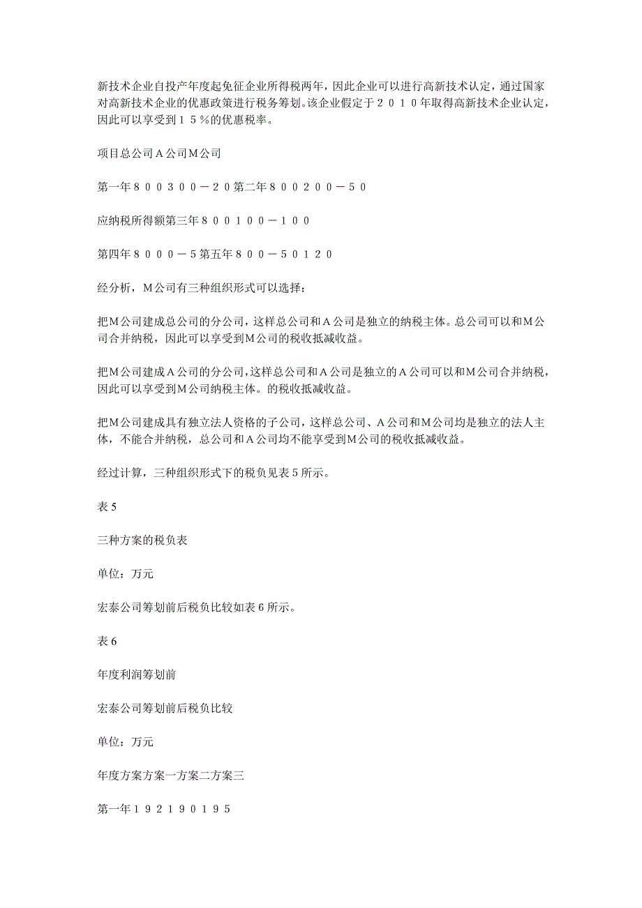 企业投资过程中税务筹划研究(案列)_第4页