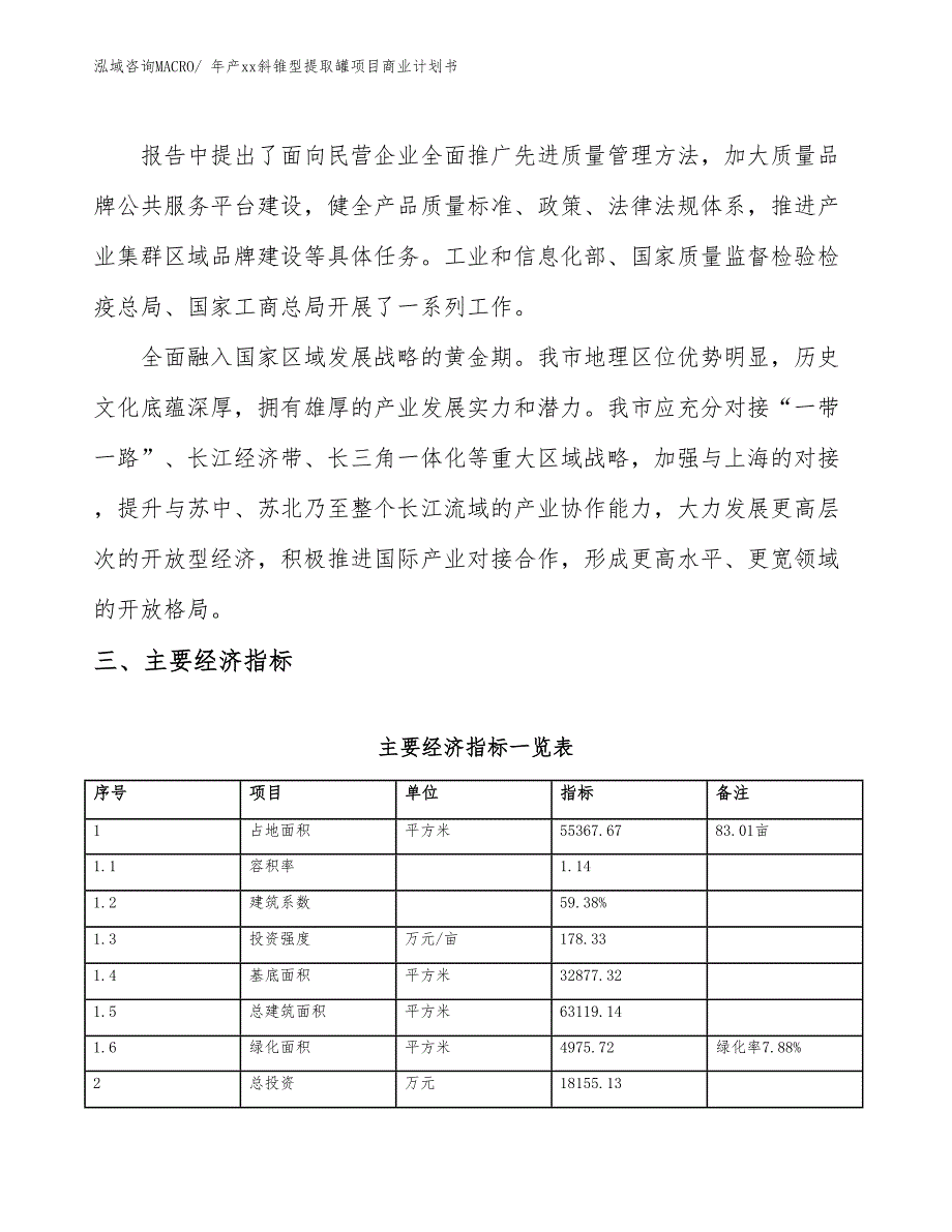 年产xx斜锥型提取罐项目商业计划书_第4页