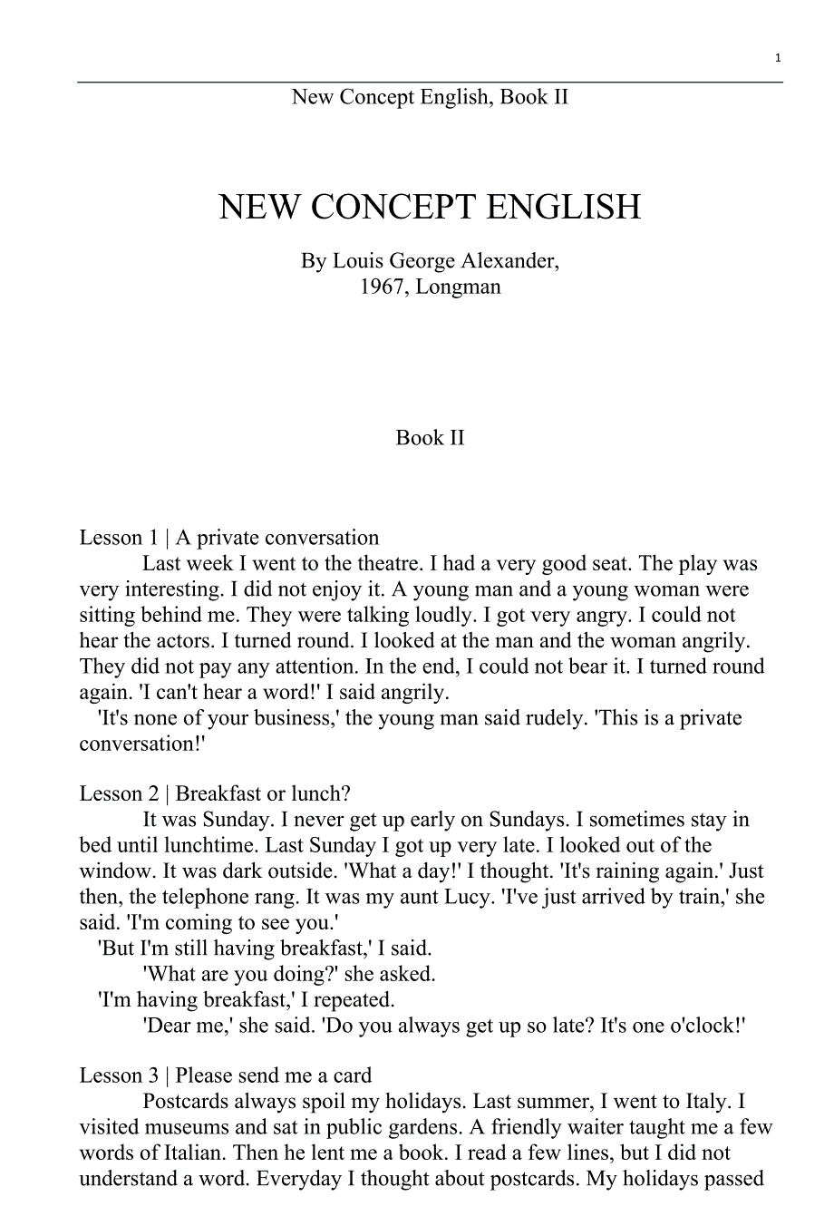 （新概念英语 2-4册） new concept english_第1页