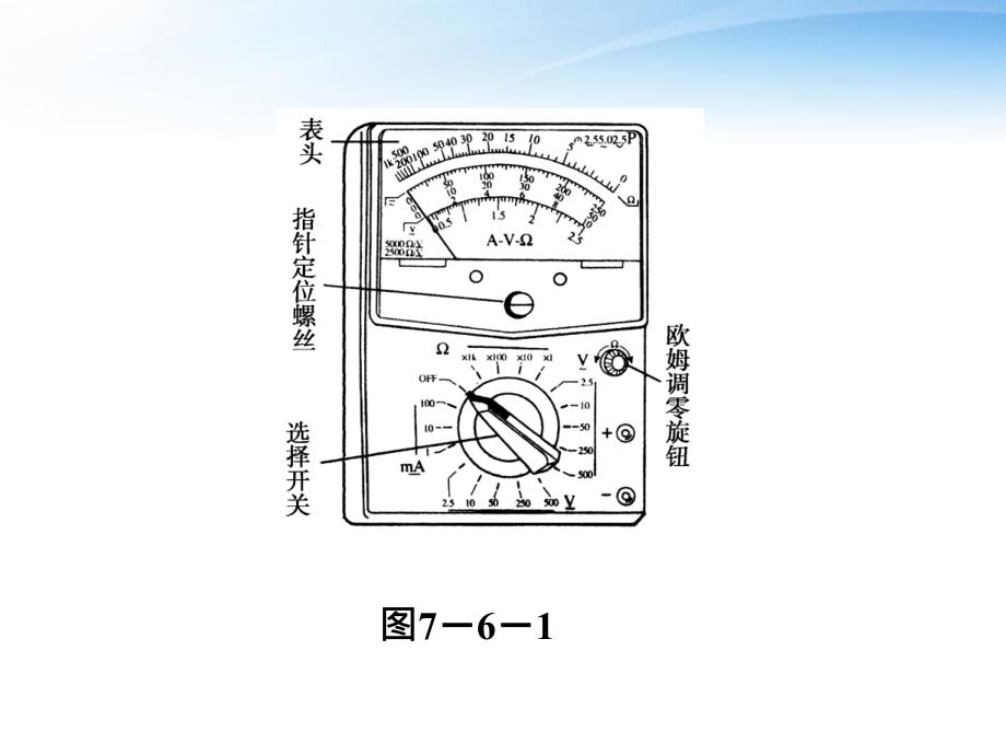 2018届高三物理总复习 实验10 练习使用多用电表课件 鲁科版_第4页