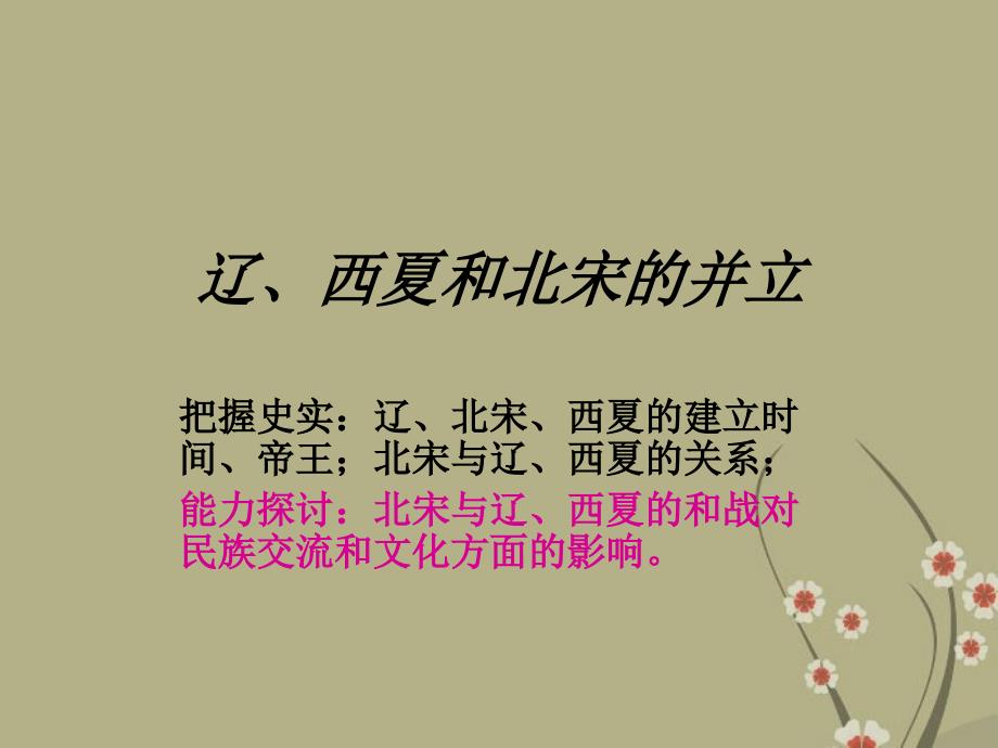 广东省中大附中三水实验学校七年级历史下册 辽、西夏与北宋并立课件 北师大版_第2页