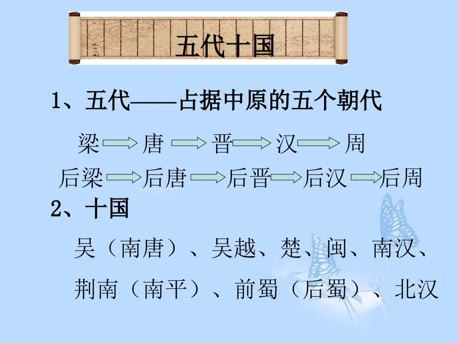 2018年辽宁省辽阳九中七年级历史上册《民族政权并立的时代》课件 新人教版_第4页