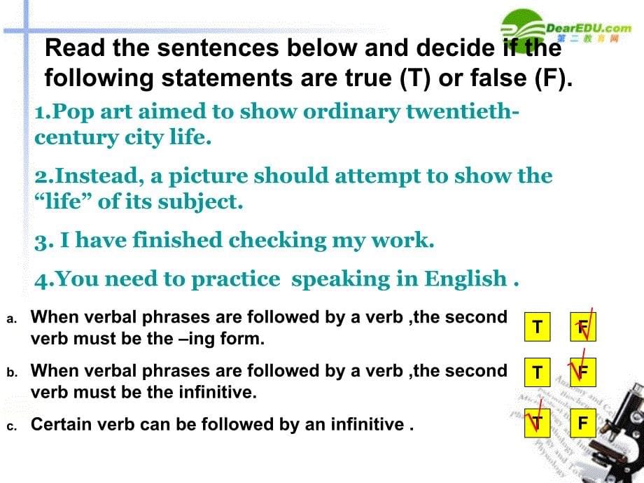 高中英语 module4 grammar课件 外研版必修2_第5页