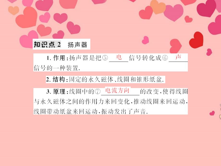 2018年八年级物理下册 9.5电磁继电器 扬声器冲刺复习课件 新人教版_第3页