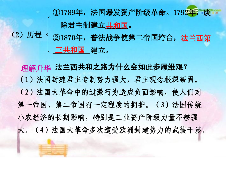 2018届高三历史一轮复习 第6讲资本主义政治制度在欧洲大陆的扩展课件 人教大纲版_第2页