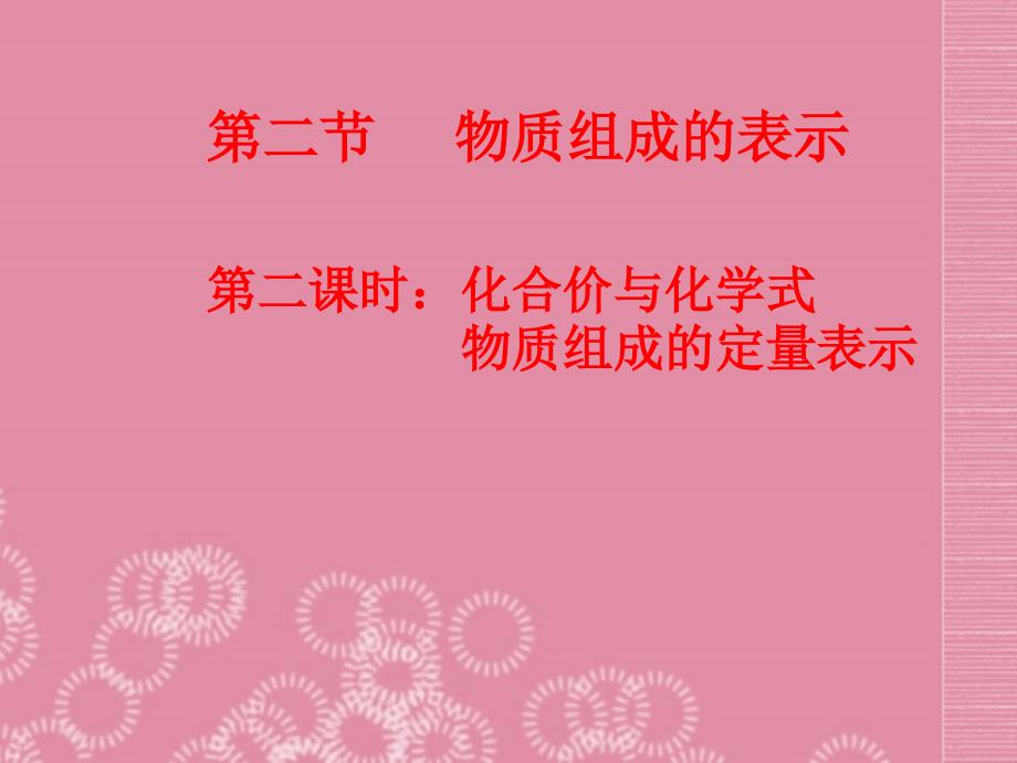 山东省聊城市莘县莘亭初级中学九年级化学全册《化合价与化学式》课件 鲁教版_第1页