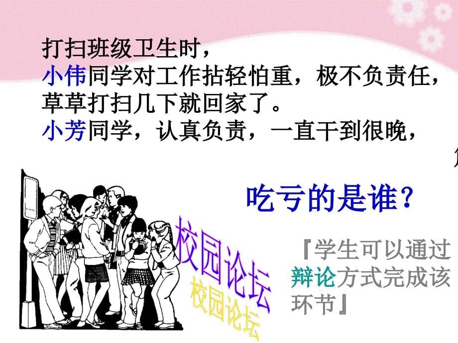 山东省肥城市湖屯镇初级中学九年级思想品德《面对责任的选择》课件 人教新课标版_第5页