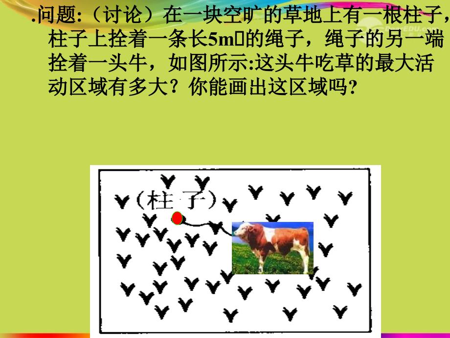 广东省汕头市九年级数学上册《 弧长和扇形的面积》课件 北师大版_第3页