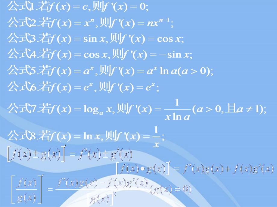 高中数学 1.2.2《导数运算法则2》课件 新人教a版选修2-2_第1页